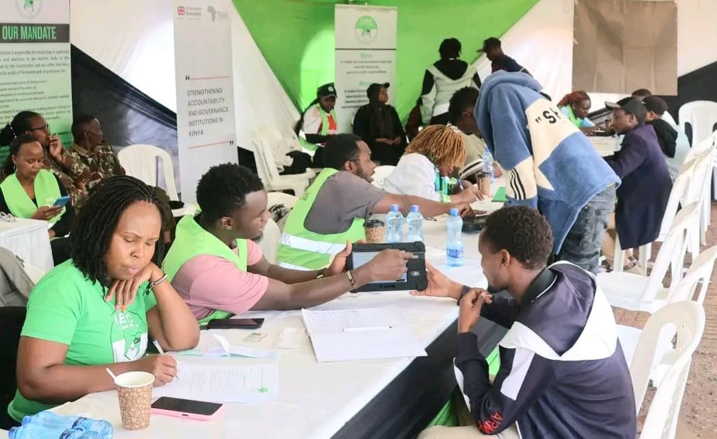 Uncollected IDs drag Mt Elgon voter registration drive