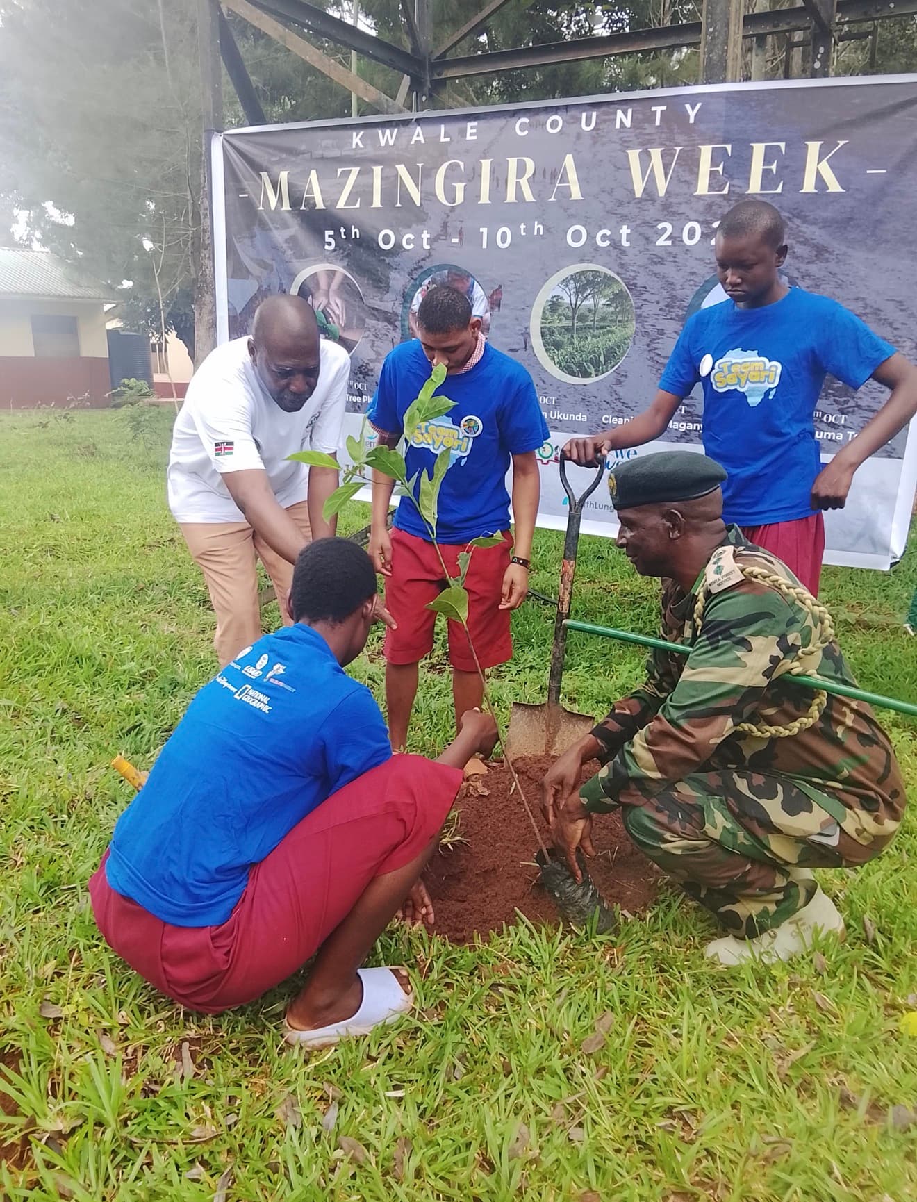 Kwale Special School leads tree planting drive during Mazingira Week