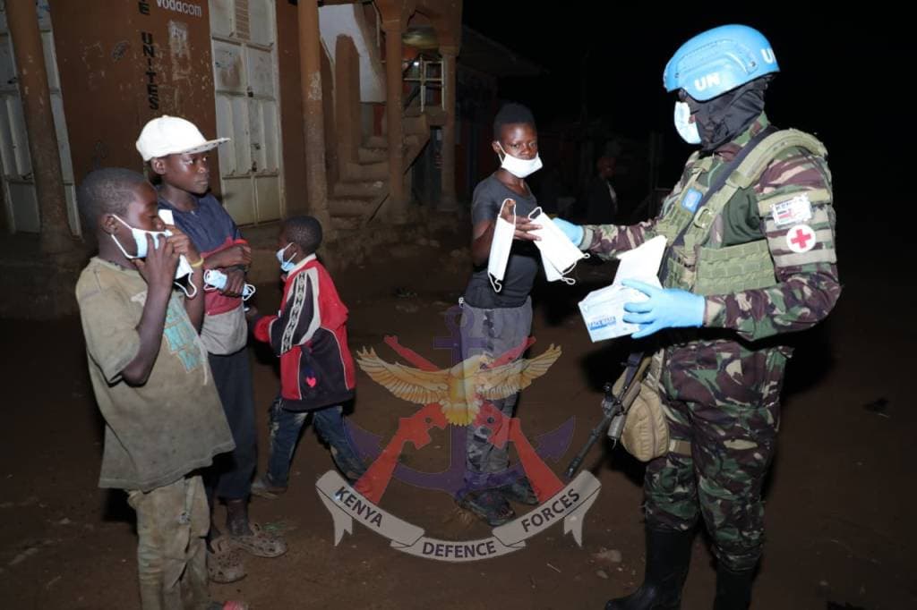 How Kenyan soldiers are balancing security and Ebola response in DR Congo