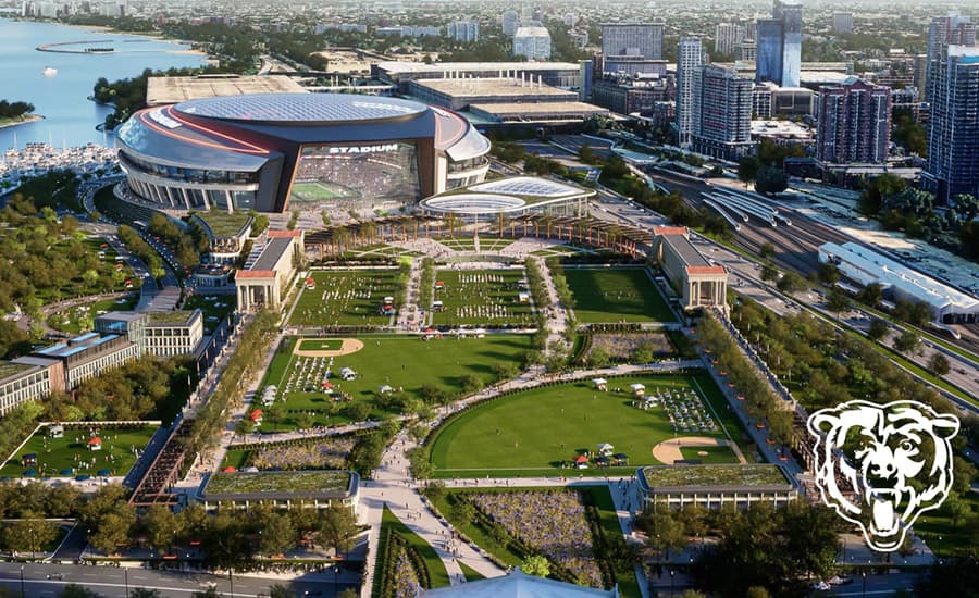 Chicago Bears Forge Ahead with $4.6B Lakefront Stadium Project