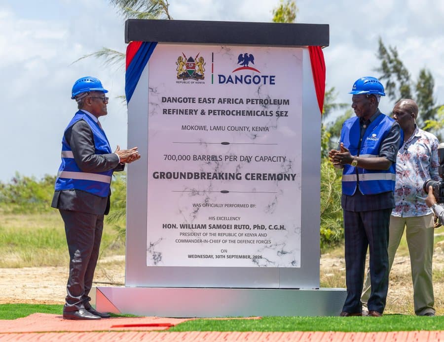 Dockworkers caution against politicizing Lamu Dangote refinery