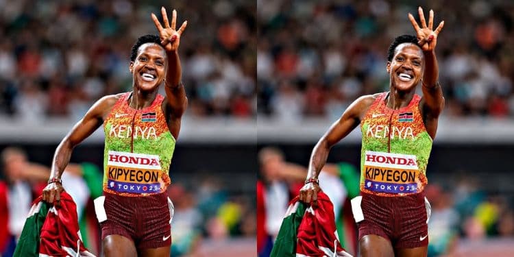 Faith Kipyegon Suffers First Mile Defeat in Over Five Years
