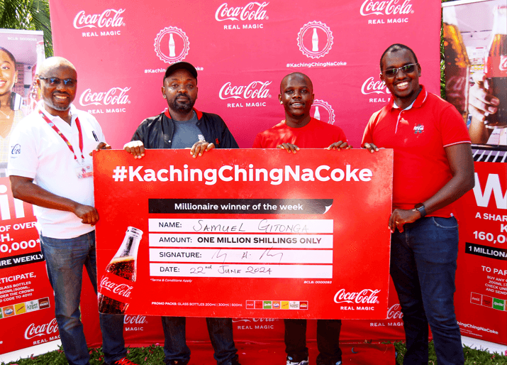 Coca-Cola’s Kachingching Na Coke Campaign Rewards Kenyans With Ksh122 Million In 2 Months