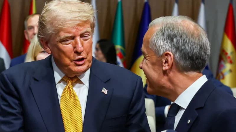Trump slaps 50% tariffs on Canada and Carney vows to ‘intensify’ trade talks