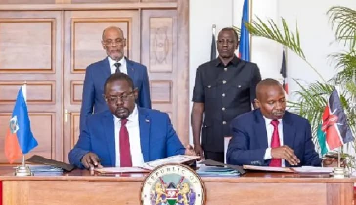 Kenya waiting for transitional leadership in Haiti before deployment