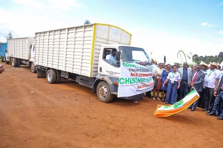 Nandi rolls out weekly milk supply to ECDE learners