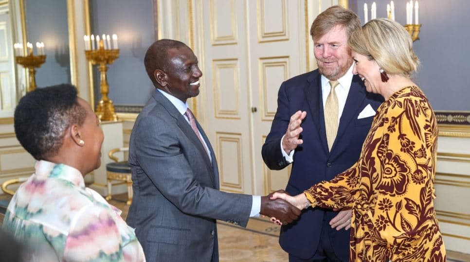 Dutch Govt Responds to Opposition Over Ruto’s Invitation for Royal Visit