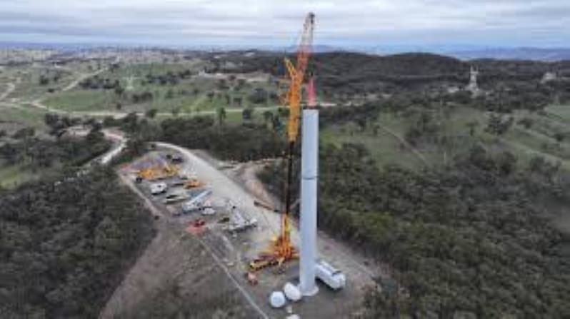 Towers Rise at Uungula: Squadron Energy Begins Pre-Installation on NSW’s 414 MW Wind Farm