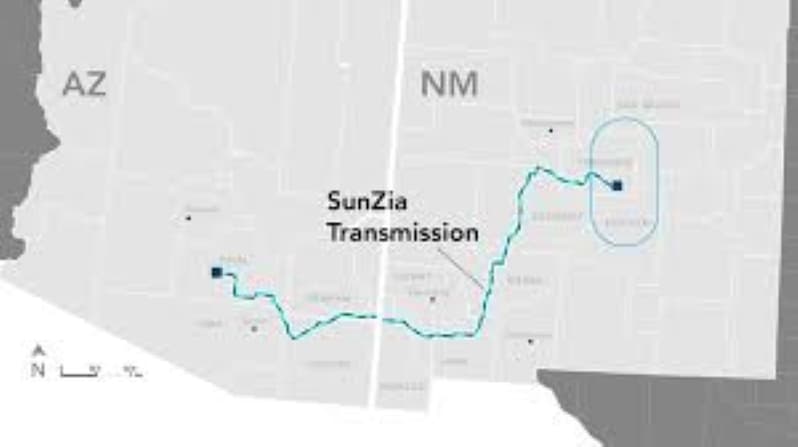 The $1.2 Billion SunZia Transmission Line and Wind Facility in New Mexico