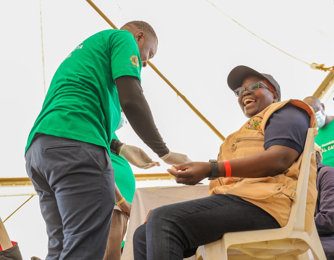 M-Pesa Foundation’s free medical camp reaches 3,300 people in West Pokot