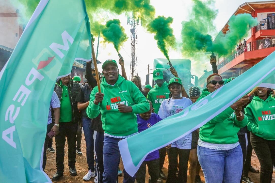 Safaricom Brings M-PESA Sokoni Caravan to Rift Valley