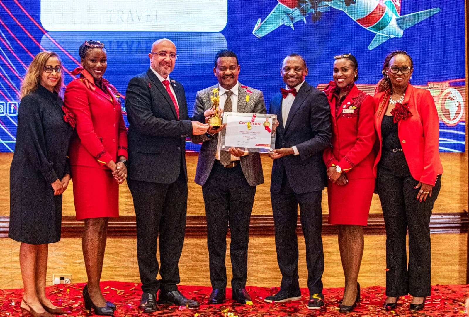 Kenya Airways scales up fleet and network as it honours its top travel agents