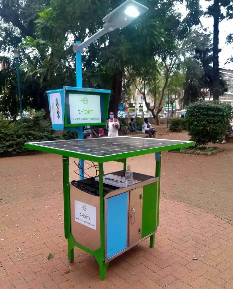 T-Bin: The Kenyan Startup Using Smart Bins to Revolutionize Waste Management in Africa