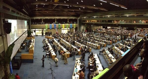 Global leaders discuss environment,farmers in Nairobi