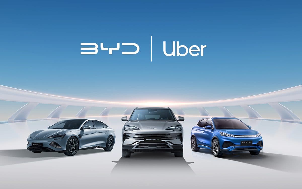 Uber, BYD 100K Electric Vehicles Global Partnership Excludes Africa