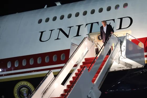Trump administration subpoenas New York Times journalists who reported security concerns around new Air Force One