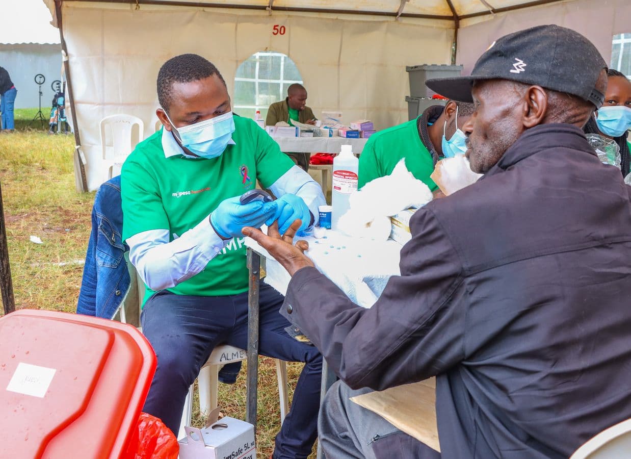 M-PESA Foundation, Zuri Health & Amref host free medical camp in Murang’a