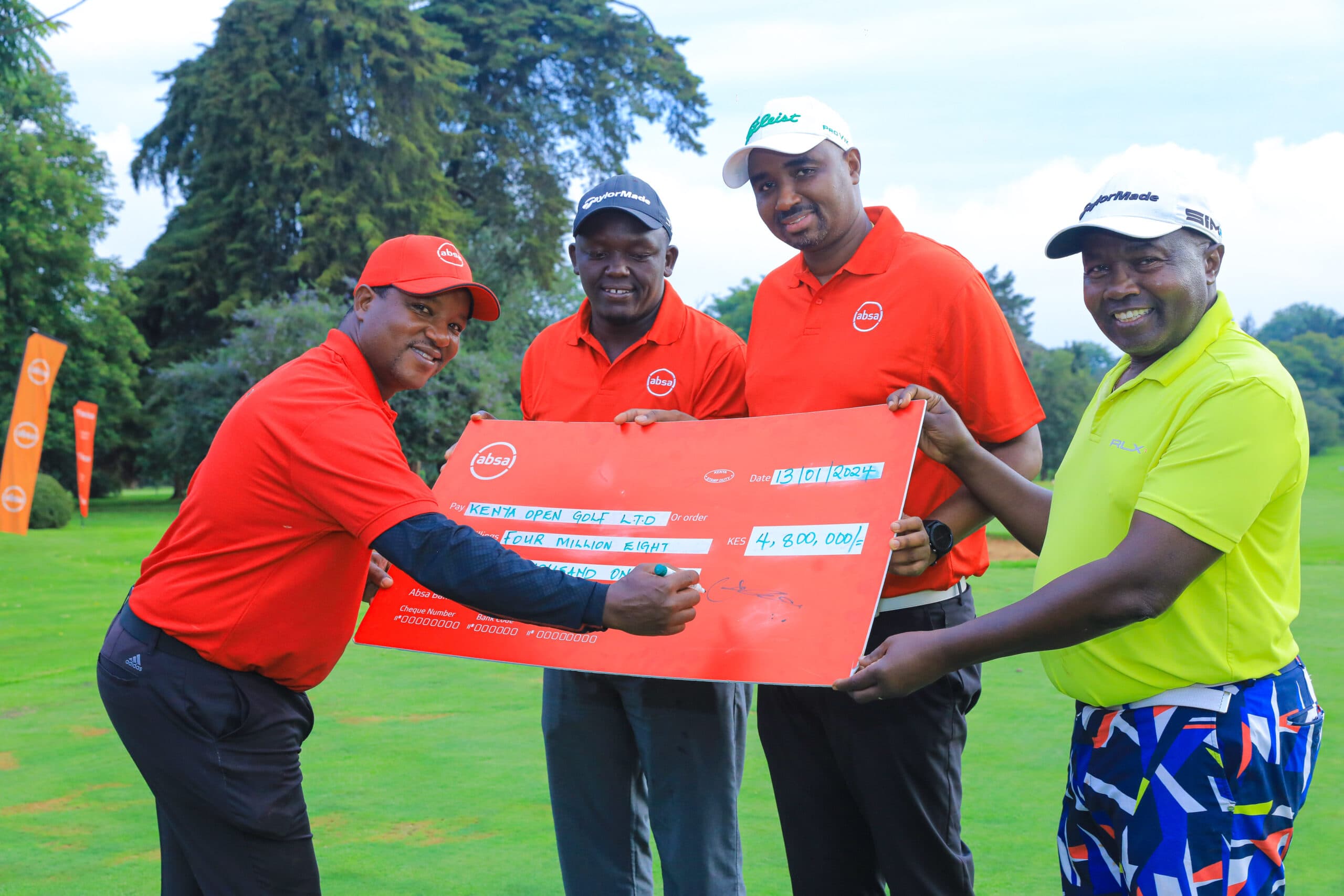 Absa to sponsor Safari Golf Tour series to the tune of Ksh. 4.5 Million