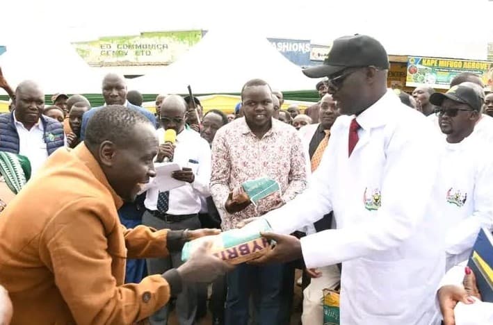 West Pokot farmers receive certified seeds