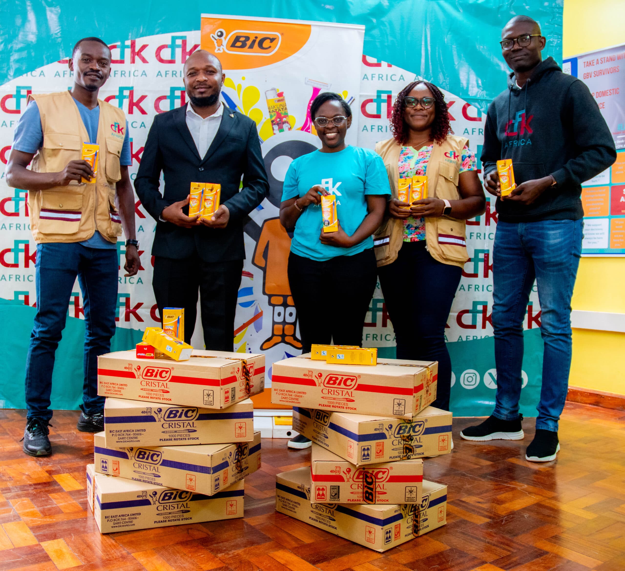 Buy Me and BIC Will Donate a Pen initiative provides 150,000 pens to students in Kenya