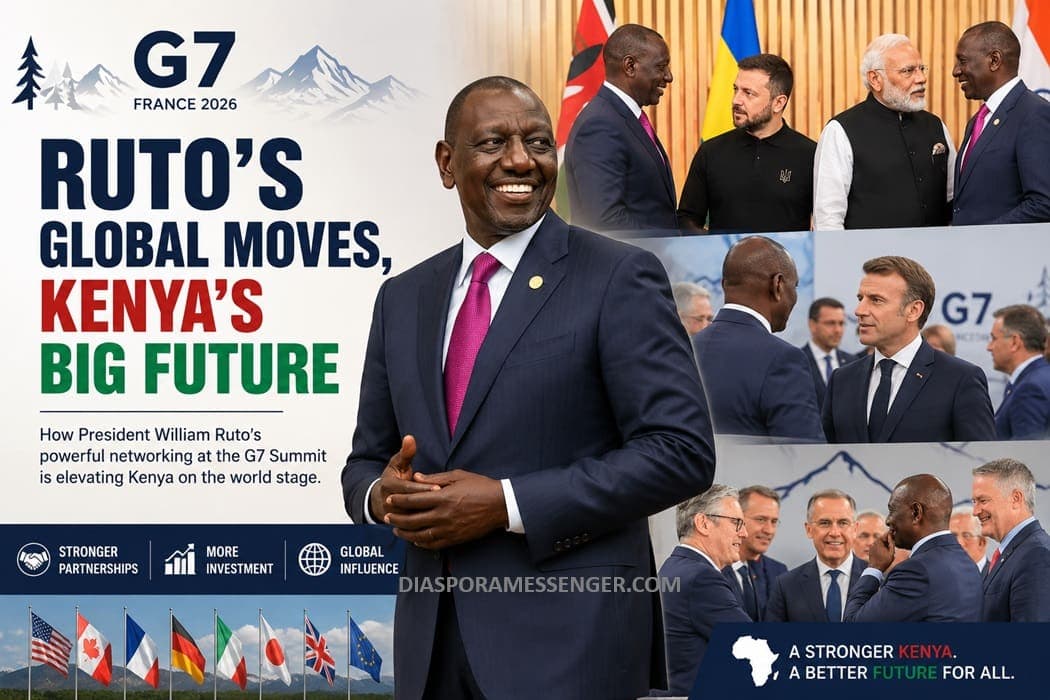 Ruto’s Networking at G7 2026 Summit Elevates Kenya’s Profile