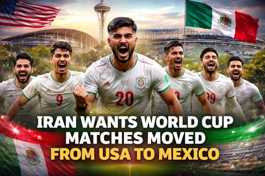 Iran Requests FIFA to Move 2026 World Cup Matches From USA