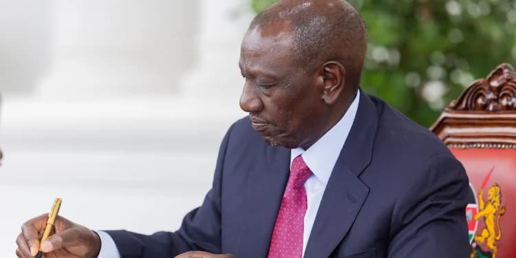 Ruto Signs Law Giving KRA New Role in Air Passenger Charges