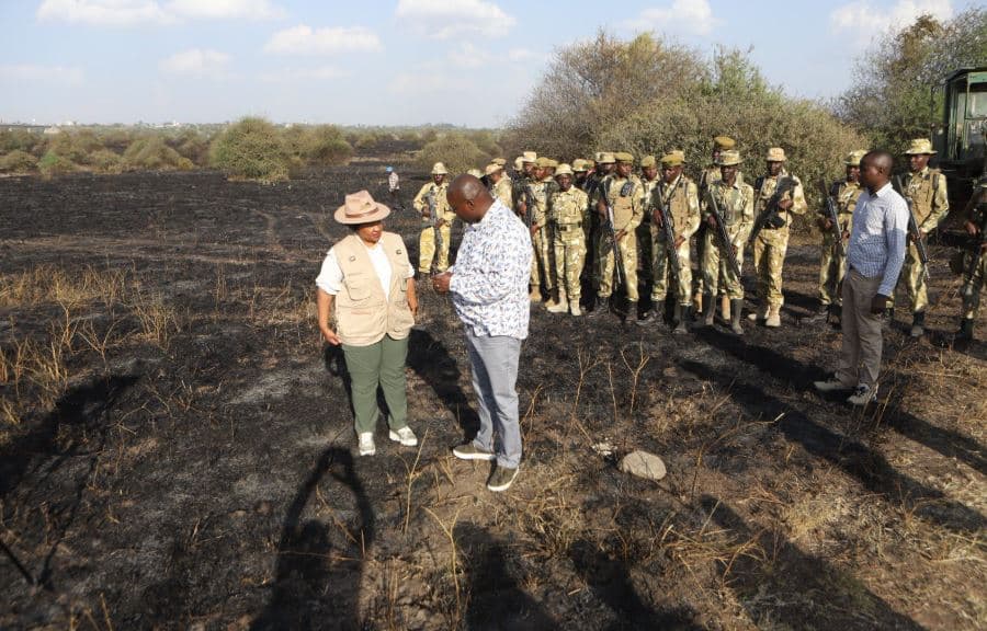 CS Miano: Cultural Beliefs, Human Activity Fueling Wildfires in Kenya’s National Parks