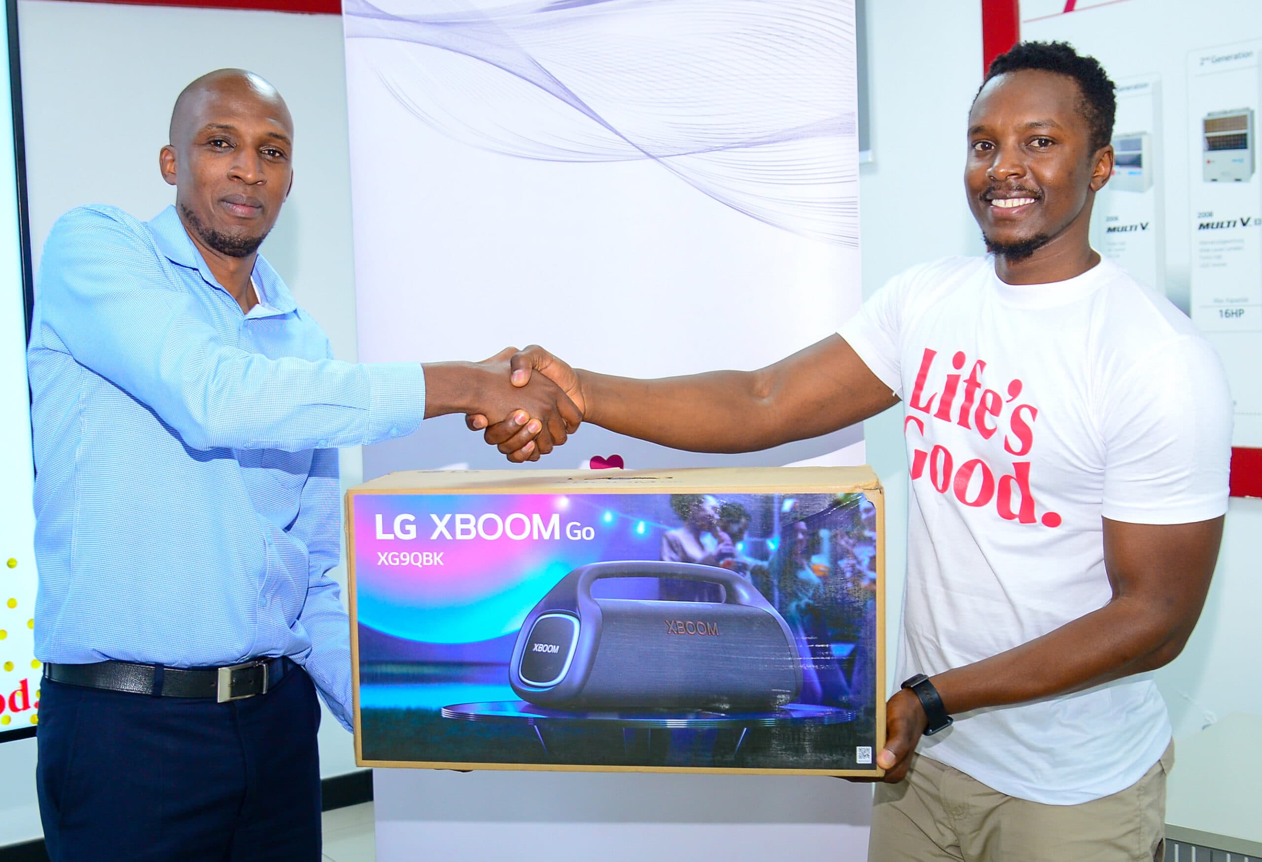 Hillary Misoi emerges as the winner of LG Optimism Your Feed Campaign