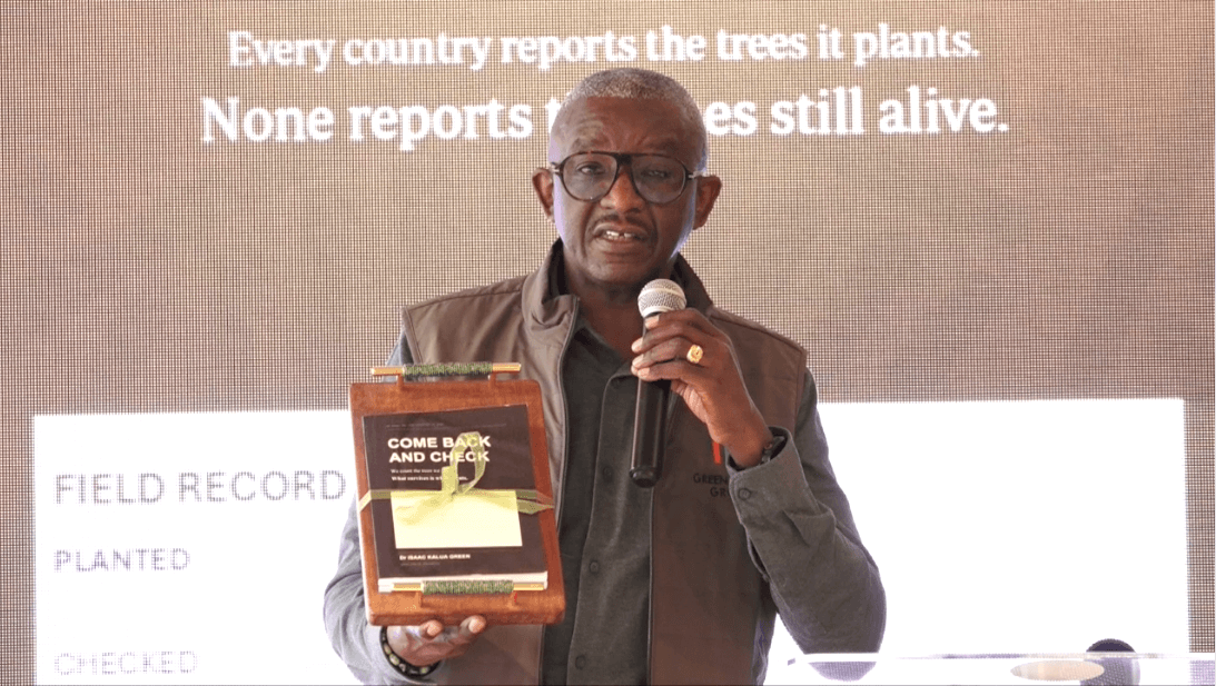 Who Is Checking the Trees? Dr Green urges accountability after planting