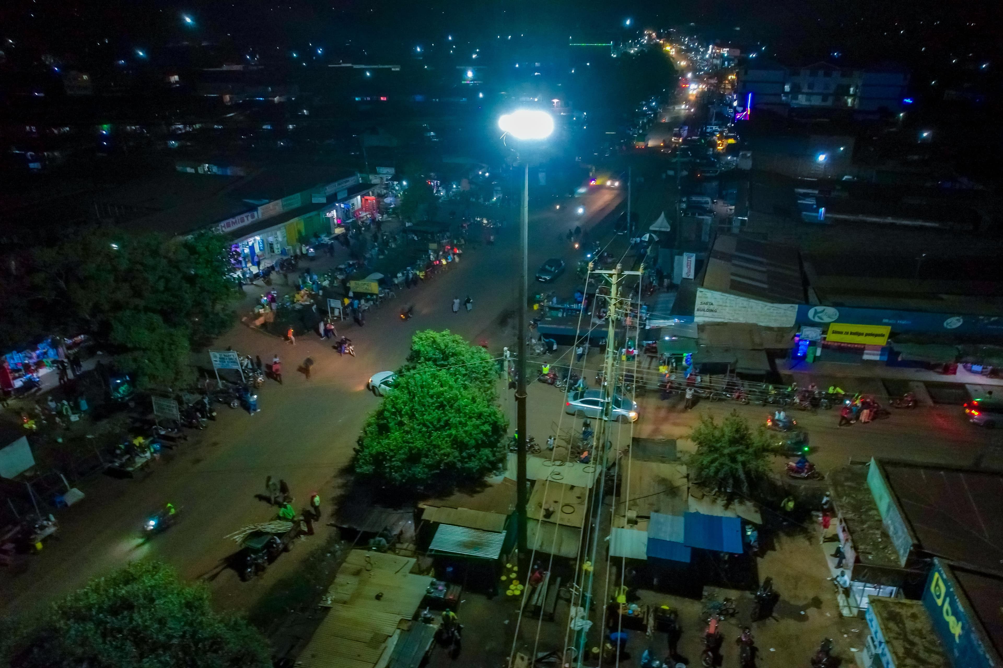 Street lighting transitions Kirinyaga to a 24-hour economy