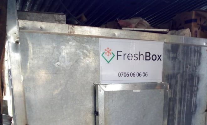 A social enterprise develops solar cooling facility to save fresh produce from undue spoilage