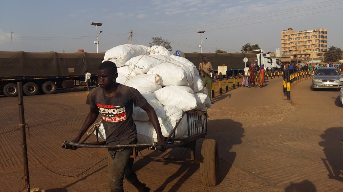 How Kenya- Uganda border small-scale farmers are cutting the cost of transporting their produce across the border