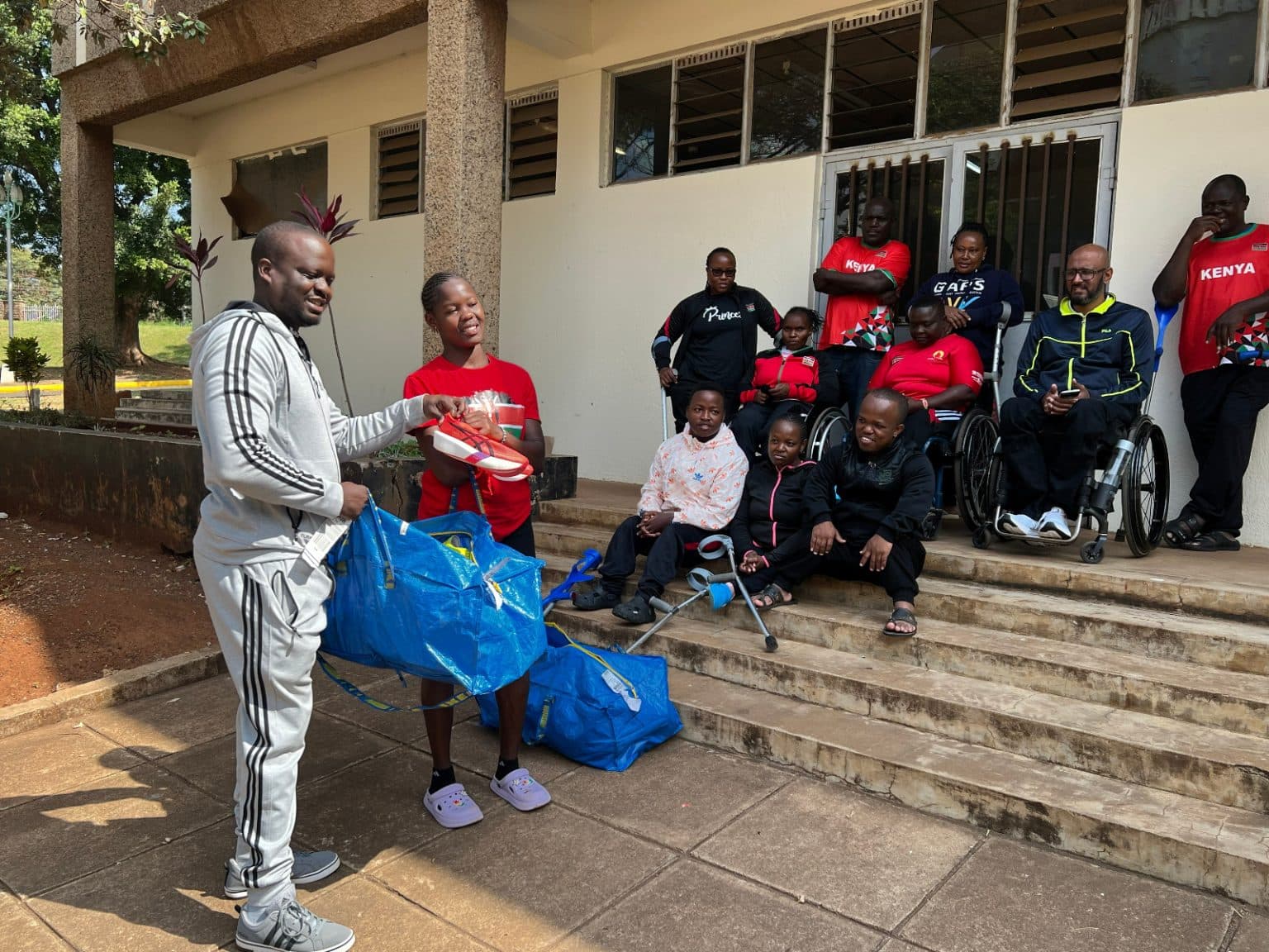 SJAK, Morikawa donate training shoes to Paralympics team ahead of Glasgow commonwealth games