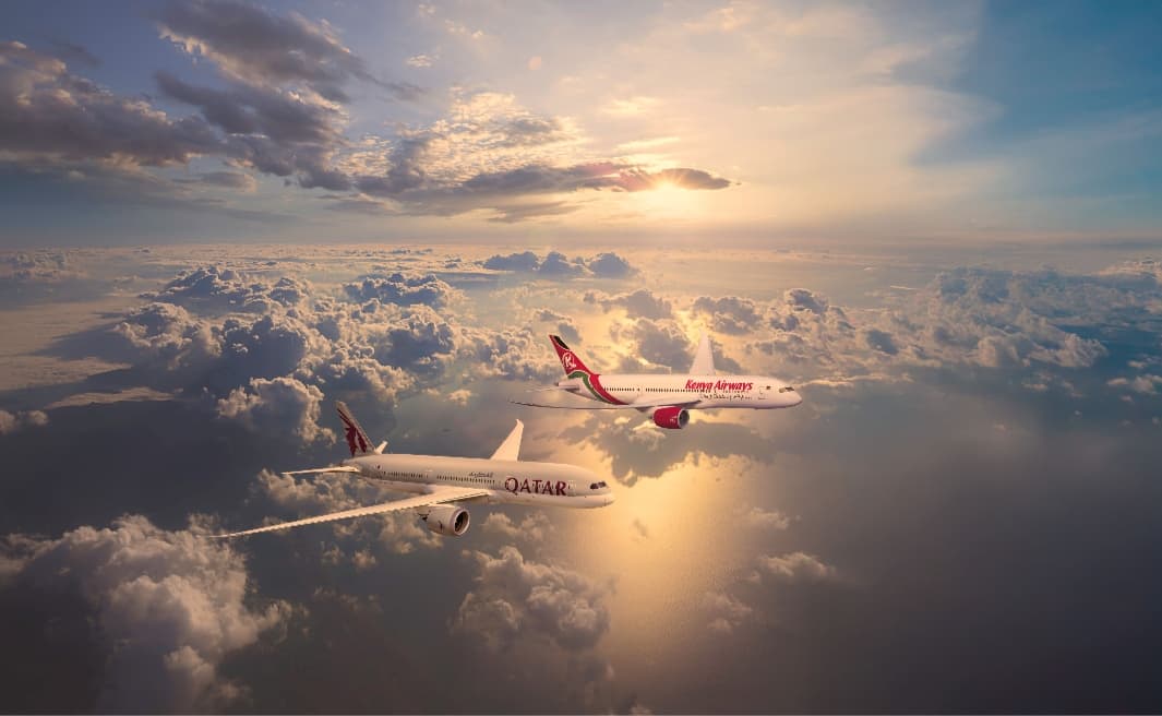 Qatar Airways and Kenya Airways broaden codeshare network to 19 destinations