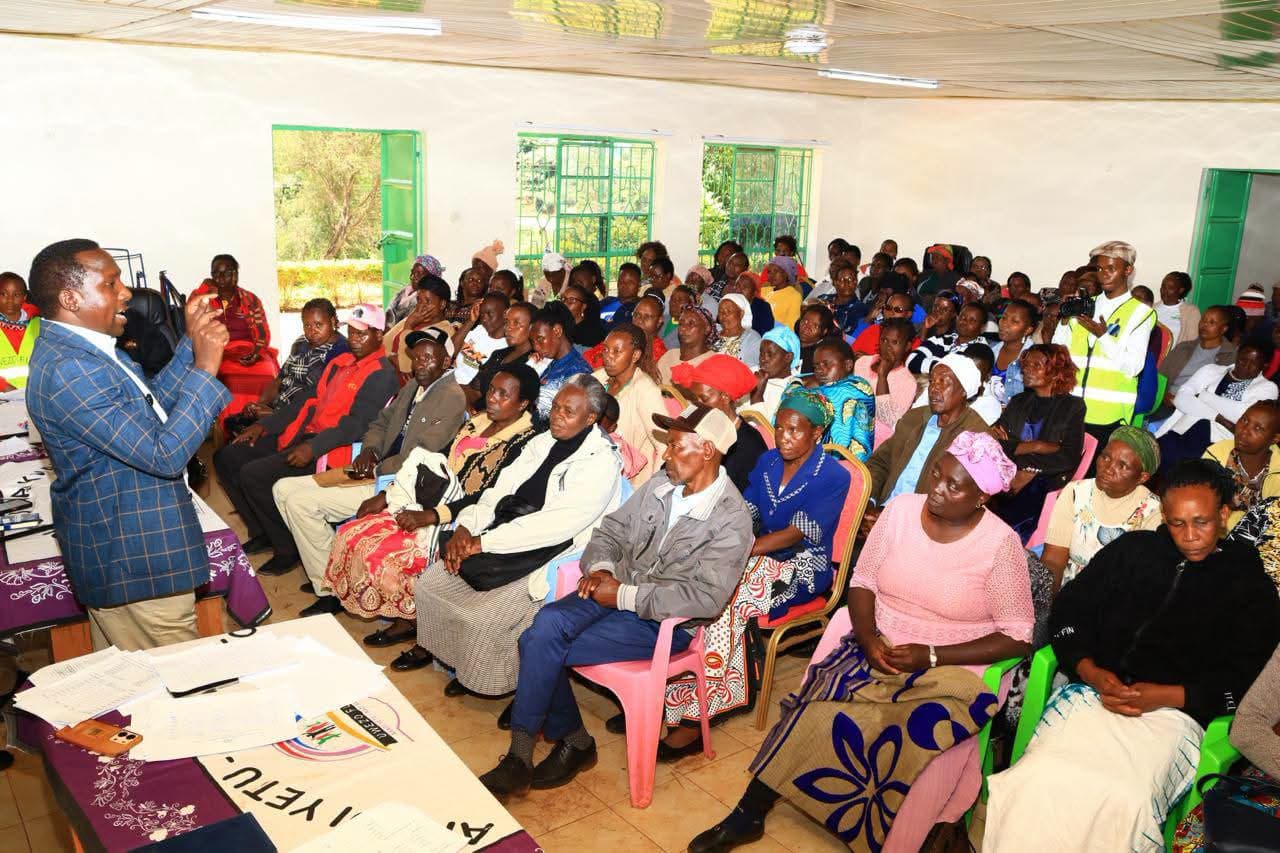 Boost to Kangema groups as they receive Sh4.76 million in Uwezo funds