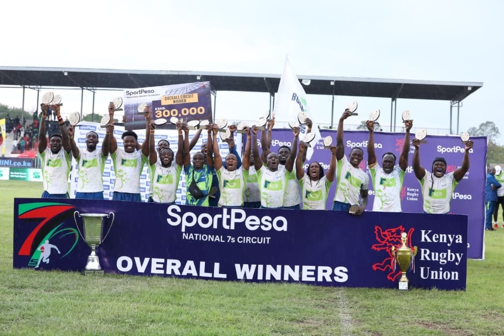 KCB RFC crowned 2025 national sevens circuit champions with Dala 7s Triumph