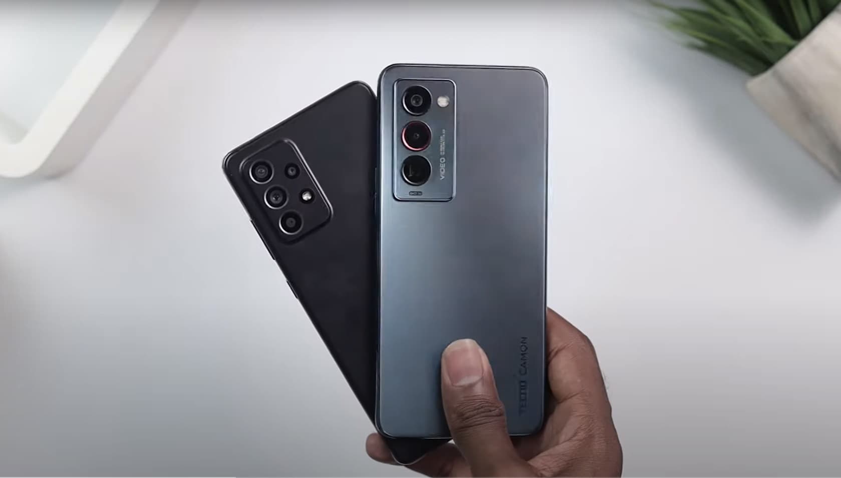 Tecno Camon 18 Premier Vs Samsung Galaxy A52