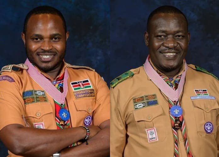Kenyans Shine in USA: Wins Silver Award for Scouting Excellence