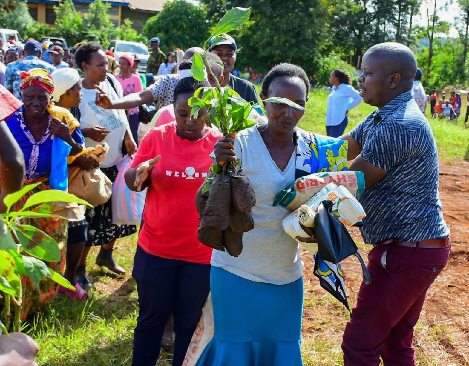 Farmers receive training, avocado seedlings to boost food security