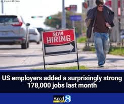 Surprise fall in US jobs last month as slow summer continues