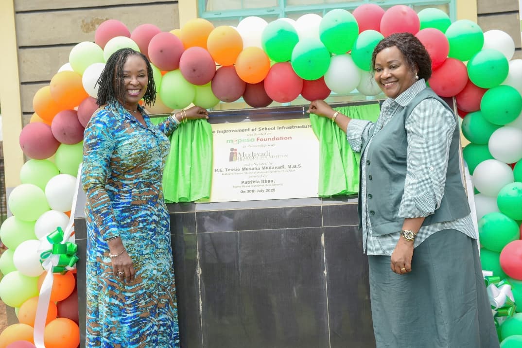 M-Pesa foundation transforms learning environment at Chekombero special school