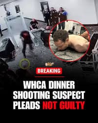 Washington dinner shooting suspect pleads not guilty