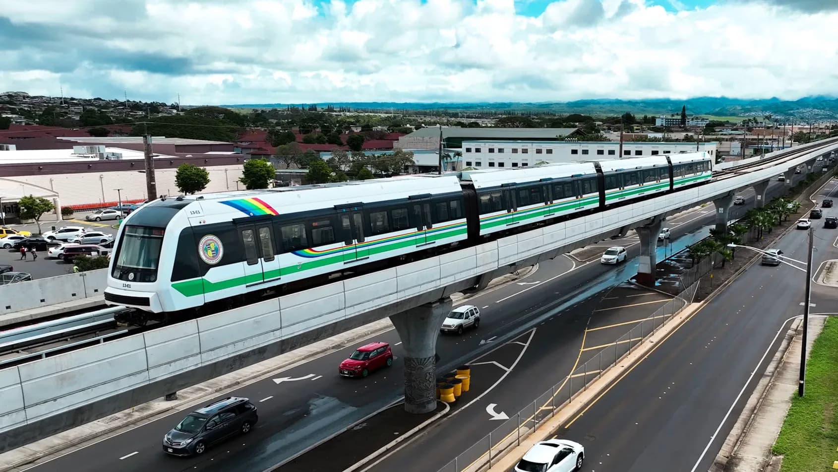 Construction Begins on City Center Guideway and Stations Segment of Skyline Rail Project, Honolulu