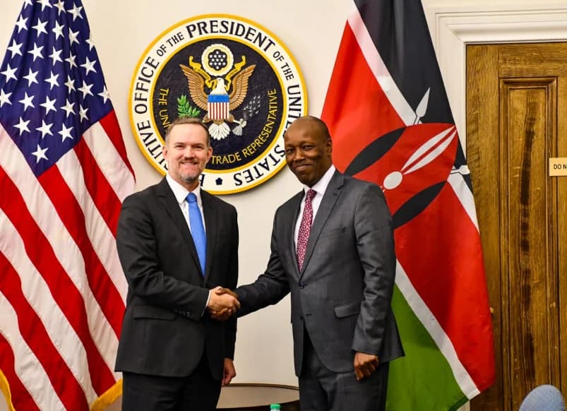 Kenya, U.S. move closer to reciprocal trade pact after high-level talks