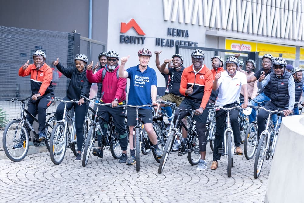 Equity bank and buffalo bicycles partner to boost mobility and economic empowerment in Kenya