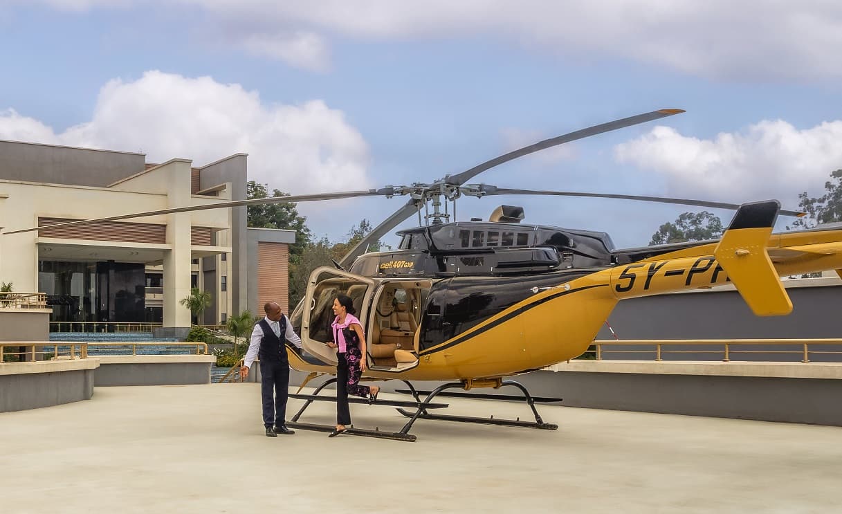 Glee Hotel has an amazing 350K Valentine’s Day package that includes a helicopter ride