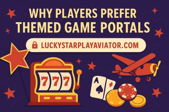 Why Players Prefer Themed Game Portals Like LuckyStarPlayAviator.com