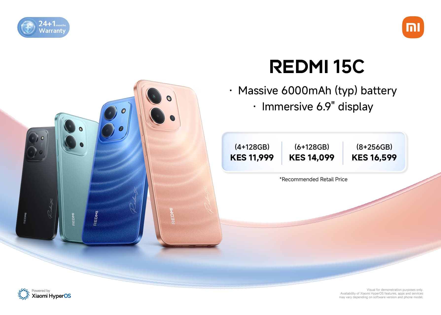 Xiaomi Launches the Redmi 15C in Kenya with Free Buds