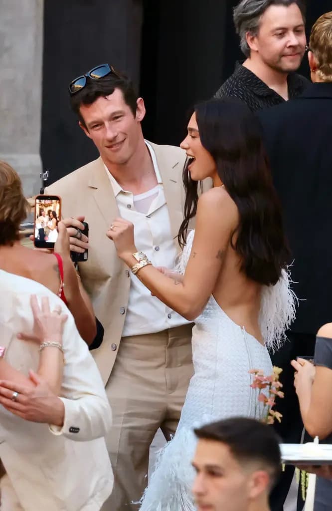 Dua Lipa and Callum Turner Celebrate Lavish Second Wedding in Sicily with Celebrity Guests
